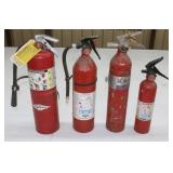 (4) Fire Extinguishers