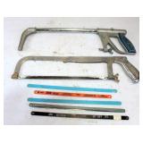 (2) Hack Saws w/Blades