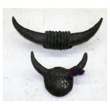 (2) HMD Hand Forged Art Pieces