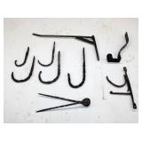 (9) HMD Hand Forged Art Pieces