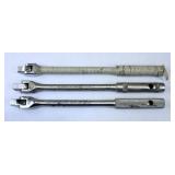 (3) Herbrand Breaker Bars, 1/2" Drive