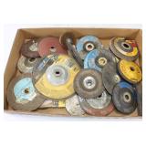 Box of Misc Grinding Wheels & Flap Discs