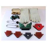 Welding Gloves, Goggles & Magnetic Holders