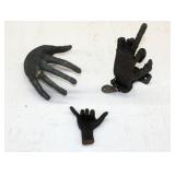 (3) HMD Hand Forged Art Pieces