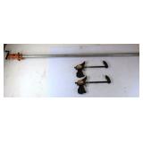 (2) 7" Bar Clamps & 5