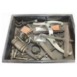 Tray of Misc Tools & Gear Puller