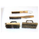 (4) Wire Brushes