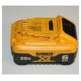 Dewalt 6 aH Lithium Ion 20 Volt Battery