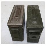 (2) Ammo Boxes