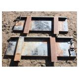 (2) Metal Trailer Sides