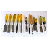 (12) Wood Chisels