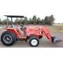 1998 MF 1250 Tractor w/GB 260 FE Loader