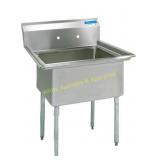 BK Resources BKS-1-20-12 - 1 Compartment Sink