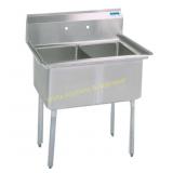 BK Resources BKS-2-18-12 - 2 Compartment Sink BK Resources BKS-2-18-12 - 2 Compartment Sink