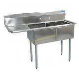 BK Resources BKS-2-1620-12-18L -2 Compartment Sink BK Resources BKS-2-1620-12-18L -2 Compartment Sink