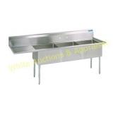 BK Resources BKS-3-1620-12-18L -3 Compartment Sink BK Resources BKS-3-1620-12-18L -3 Compartment Sink