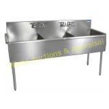 BK Resources BK8BS-3-1221-12 - 3 Comp Budget Sink BK Resources BK8BS-3-1221-12 - 3 Comp Budget Sink