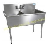 BK Resources BK8BS-2-18-12 - 2 Compartment Sink