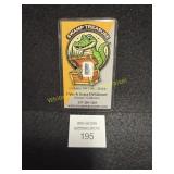Swamp Treasure - Gator - 1 gr. - .999 Silver Card
