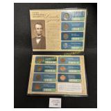 Lincoln Penny 1909 - 2009 - 11) Coin Set in Holder