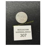 White Town Car 1915 - Antique Car Coin