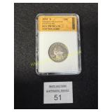 1991 'S' Washington Quarter Graded PR70CAM