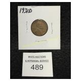1931 'D' - Lincoln Cent - Nice Shape