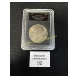 1976 'D' Eisenhower Brilliant Uncirculated In Slab