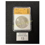 1898 P Morgan Dollar Graded MS66
