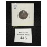 1891 Indian Head Cent - Nice Detail - 1 Hole