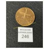 1982 Netherlands - America - 1 Oz. - .999 Copper