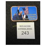 Trump - Never Stop Fighting - 1 Oz. - .999 Copper