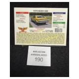 1970 Buick GSX - 1 gr. - .999 Silver Card