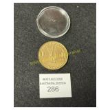 1974 Hawi Honolulu Dollar in holder - Surfer