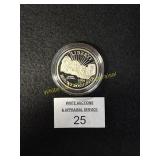 US 1991'S' Commemorative Mount Rushmore Half