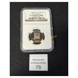 NGC PF 70 Ultra Cameo 2008 'S' - New Mexico