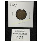 Indian Head Cent - 1907