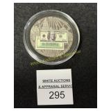 $100 Banknote Token - In Capsule