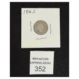 1916 'S' Barber Dime - 90% Silver