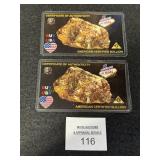 2 'Gold Cards' Cards Contain Gold