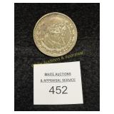 Mexico - 1962 - Un Peso 10% Silver