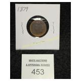 Indian Head Cent - 1879