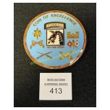 Large - US Airborne Enamel - Coin