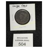 US - Large Cent - No Date