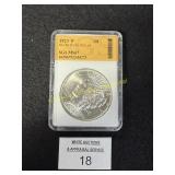 1923 P Peace Dollar Graded MS67