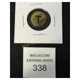 Twin City Motor Coach - Transit Token - Sterling,