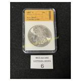 1882 S Morgan Dollar Graded MS68