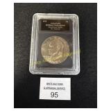 1978 'P' Eisenhower Brilliant Uncirculated In Slab