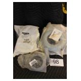 3 Pair of Invacare Wheels - Airless Tines