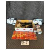 Box of Gun Parts & More